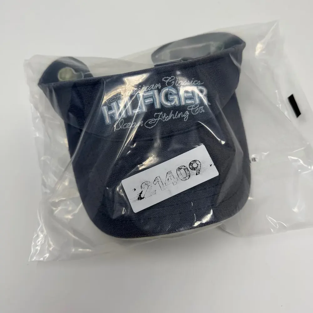 Tommy Hilfiger Ocean Fishing Co Logo Visor Adjustable